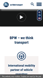 Mobile Screenshot of bpw.de